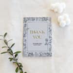 Fern and Clover Thank You Card
