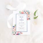 Floral Abundance Wedding Invitation