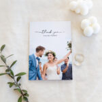 Little Leaves Wedding Thank You Card