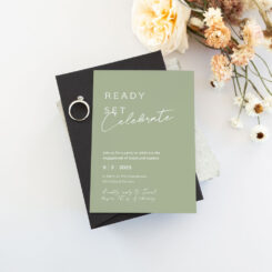 Modern Meadow Party Invitation