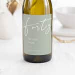 "Forty - The Other F Word" Wine Label