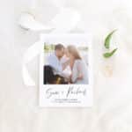 Modern Polaroid Wedding Invitations