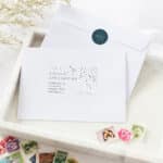 Organic Confetti Address Labels & Envelope Seals