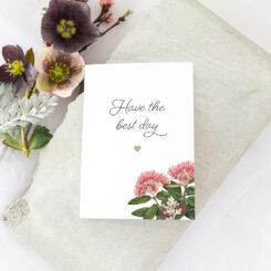 Pōhutukawa "Have the Best Day" Greeting Card