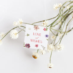 Rose Meadow "Love and Wishes" Tags