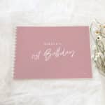 Simple Blush 21st Birthday Party Guestbook