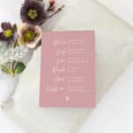 Dance Sing Love Dream Smile Card