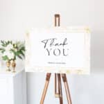 The Classic Thank You Sign