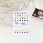 "Advice and Wishes" Rainbow Cards