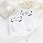 Red Deer Advice and Wishes Cards