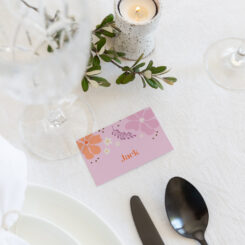 Bright Vibes Place Cards