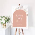 Dear Mabel Baby Shower Welcome Sign
