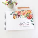In Bloom Birthday Guestbook