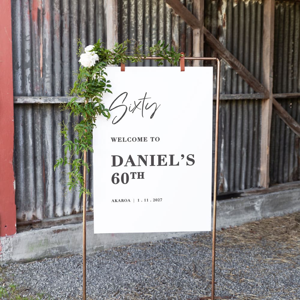 Cheeky Vibes Birthday Party Welcome Sign - Image 2