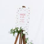 Rose Meadow Bridal Shower Welcome Sign