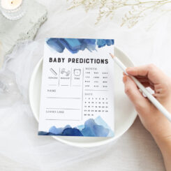 Baby Prediction Cards