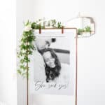 Modern Polaroid Bridal Shower Welcome Sign