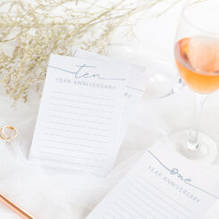 Wedding Time Capsule Cards