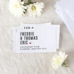 Bold and Modern LOVE Address Labels & Envelope Seals