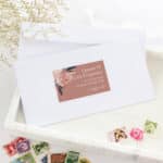 Copper Romance Address Labels & Envelope Seals