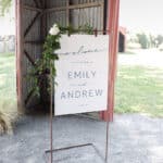 Nautical Wedding Welcome Sign