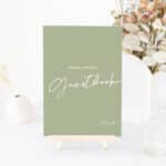 Modern Meadow Guestbook Sign