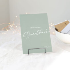 Modern Meadow Guestbook Sign