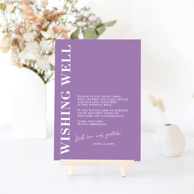 Cheeky Vibes Wishing Well Sign - Image 2