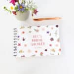 Rose Meadow Bridal Shower Guest Book