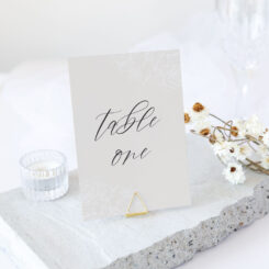 Love Birds Table Numbers